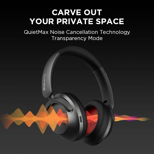 1MORE kabellose SonoFlow-Kopfhörer mit aktiver Geräuschunterdrückung