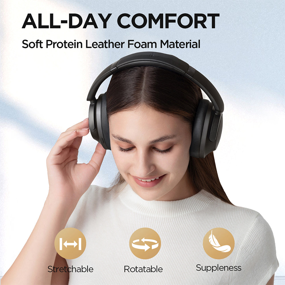 1MORE SonoFlow Pro Wireless ANC Over-Ear-Kopfhörer Mattgrau