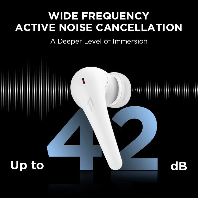 1more Aero-noise cancellation up to 42db