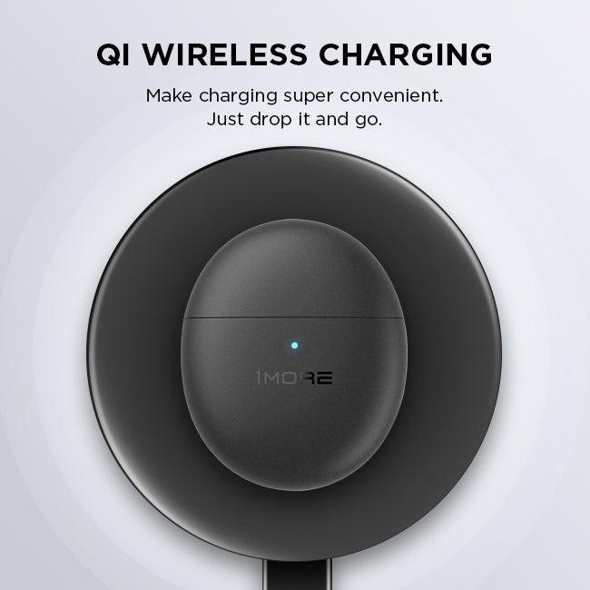 1more comfobuds mini-wireless charging supported