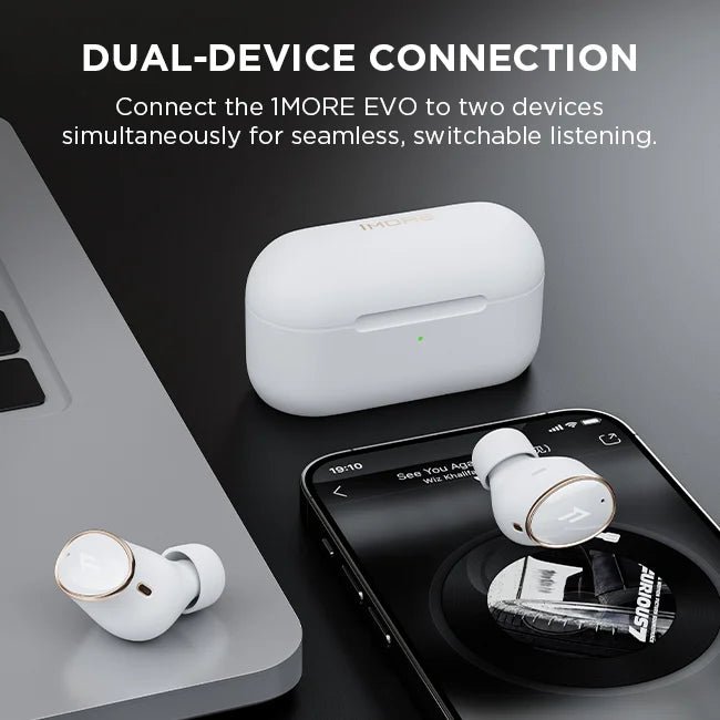 1more evo headphones-dual-device connection